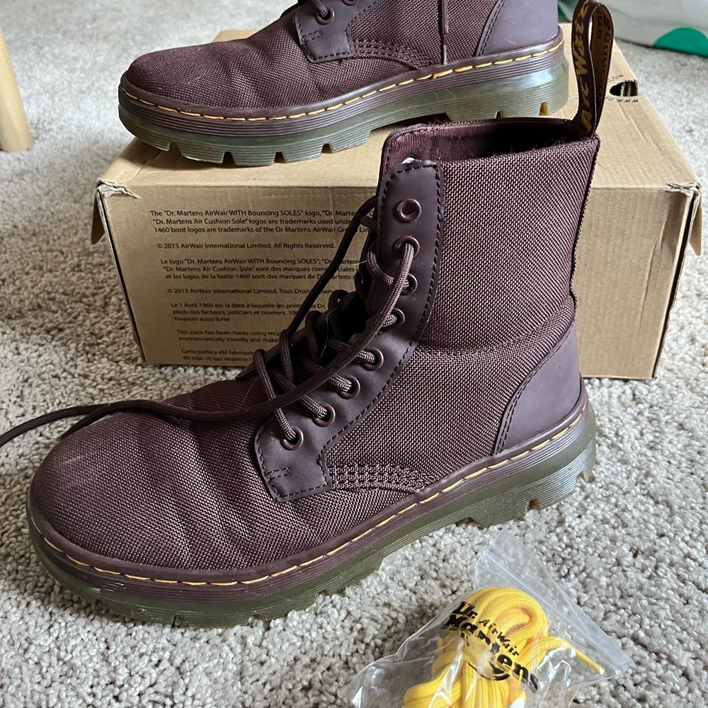 Oxblood airwave Dr Martens